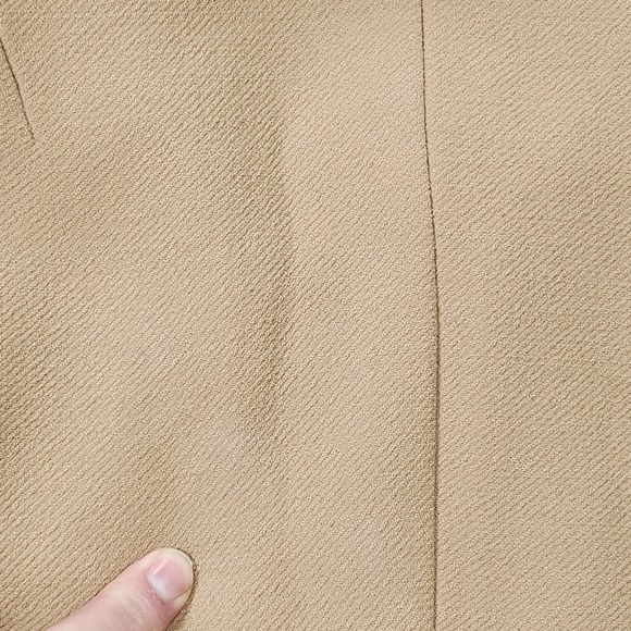 J Crew Topcoat Womens Small Petite Beige Camel Chiara Wool Cashmere Double Face - Picture 11 of 15